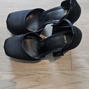 Mango Black Women's Heels
